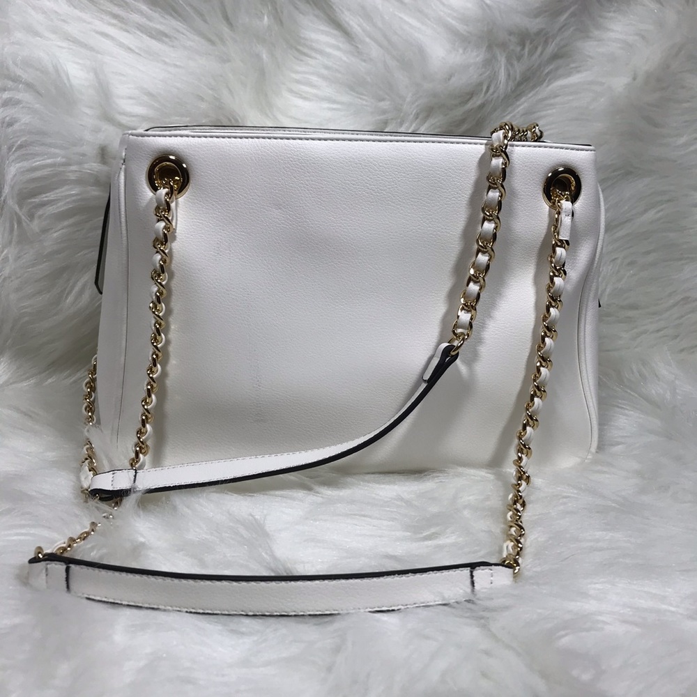 INC white purse